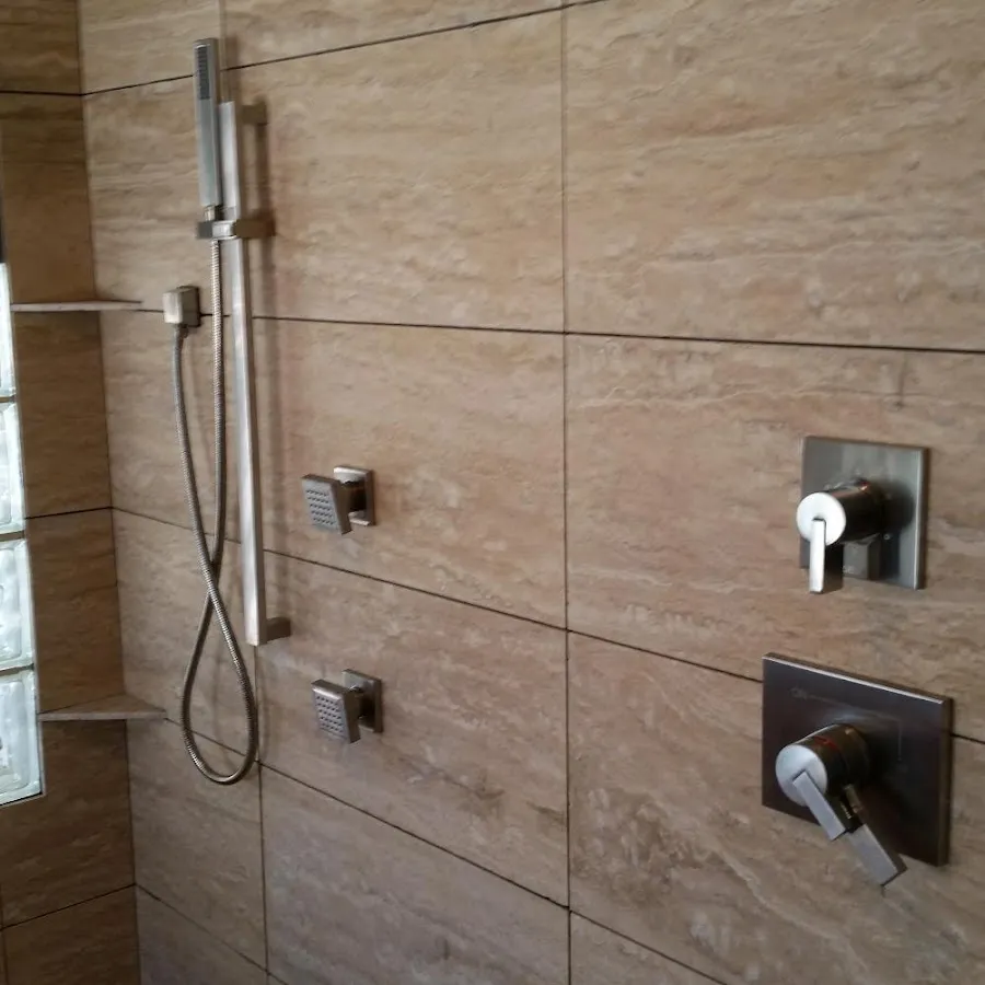 Shower fixture installation for Water Heater Replacement in Templeton